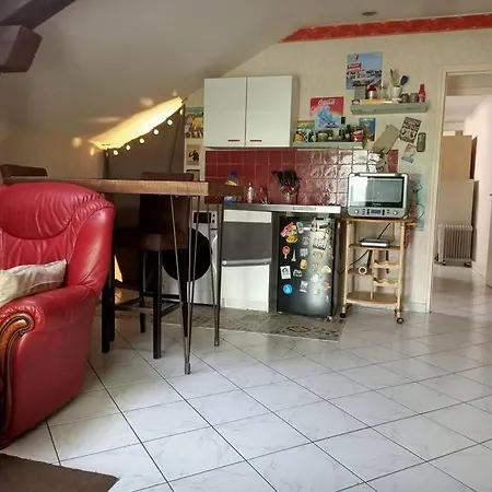 Confortable En Centre-ville + Parking Prive + Cour Appartement *